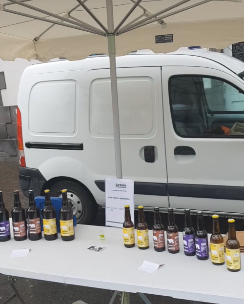Artule au marché Riom